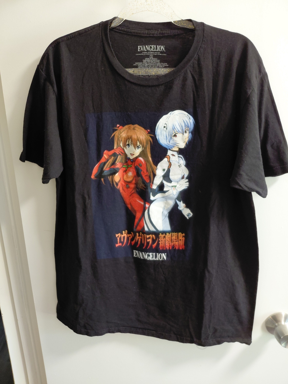 Evangelion Graphic Short Sleeve Tee - Black